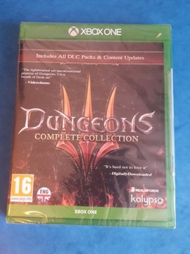 Dungeons III Complete Collection Xbox One Folia Nowa