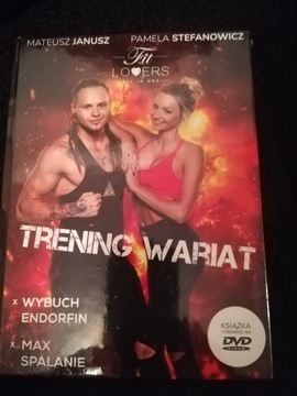  Kurs FIT Lovers Trening Wariat płyta DVD nowa