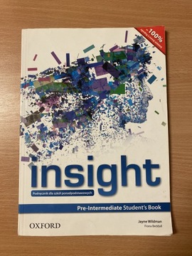 Podręcznik insight pre intermediate podręcznik