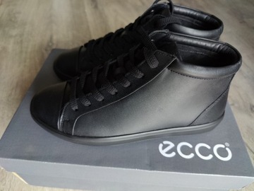 ECCO Soft 7 botki damskie czarne r. 37 