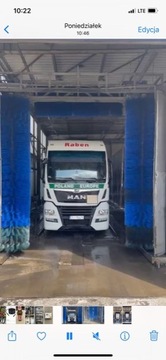Myjnia dla samochodów ciężarowych i autobusów f