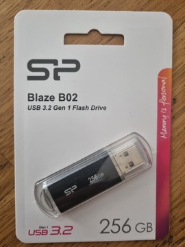 Pendrive 256 Blaze B02 USB 3.2 