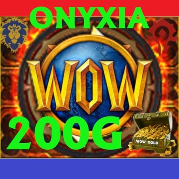 WOW WARMANE ONYXIA Gold 200 Ally/Horde IC