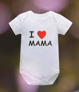 BODY niemowlęce I LOVE MAMA