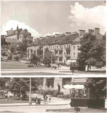 WARSZAWA - MARIENSZTAT -- DOMY -- KIOSK -- 1960