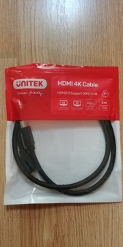Kabel HDMI 2.0 Unitek 1m