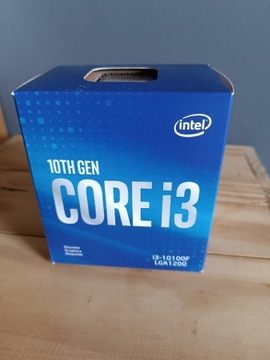 Procesor Intel Core i3-10100f 4x3,6GHz 100% działa