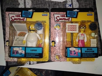 The Simpsons Playmates figurki zestaw #2