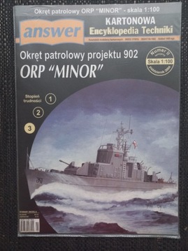 Kartonowa Encykl. Techniki 2004\II Okręt ORP Minor