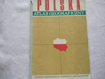Atlas Geograficzny POLSKA /wyd. 1970