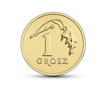 1 grosz 2006 - menniczy UNC, z woreczka bankowego