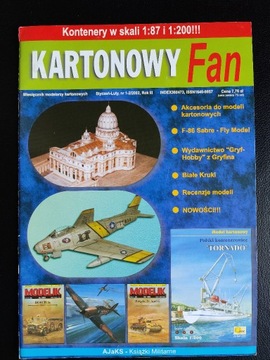 Kartonowy Fan - kontenery w skali 1:87 i 1:200