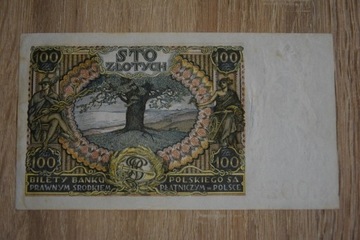 100 ZŁOTYCH 1934 SER.CJ 