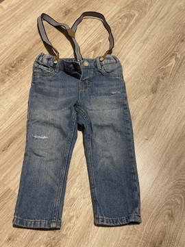 Spodenki jeansowe 86 h&m 