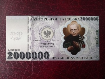 Banknot kolekcjonerski Maksymilian Kolbe