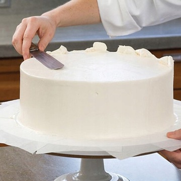 Profesjonalna szpatułka do ciasta, nóż prosty S