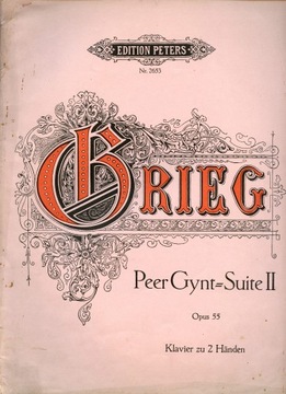 Grieg PeerGynt Suite II - NUTY - Edition Peters