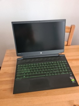 HP Pavilion Gamin 15,6" Laptop Gamingowy 