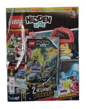 Magazyn Czasopismo LEGO Hidden Side - 07/2020 - Nawiedzony mechanik