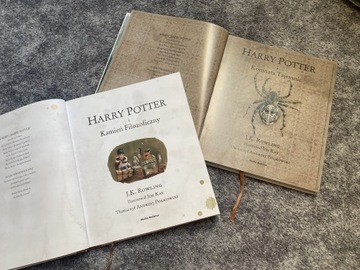Harry potem 2 książki, wydanie ilustrowane