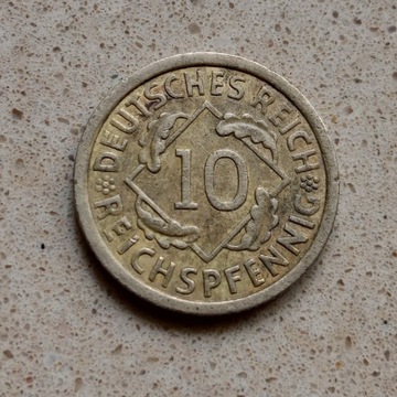10 reichspfennig 1936 A