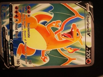 Karta pokemon Charizard V