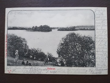 MAZURY -MASUREN- NIEDERSEE- BAHNPOST 1903