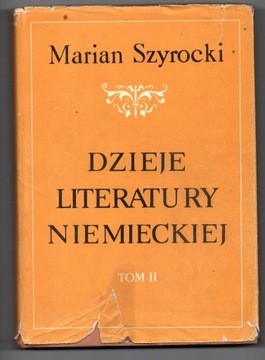 Dzieje literatury niemieckiej tom 2 M. Szyrocki
