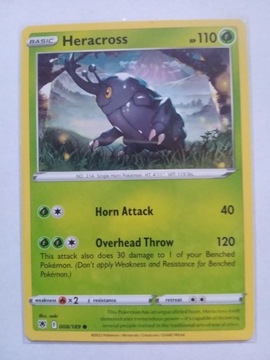 Pokemon TCG Heracross 8/189 Astral Radiance