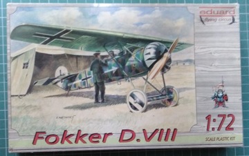 Fokker D.VII 1/72 Eduard brak instrukcji