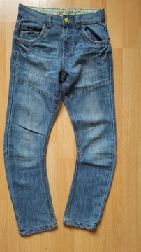 2 x spodnie Next i Denim 134-140cm/ 9-10 lat