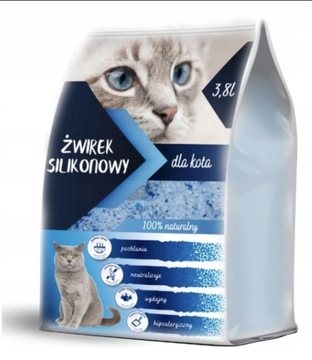 Żwirek silikonowy 3,8 l