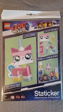 Unikitty Staticker Lego Movie naklejki bez kleju