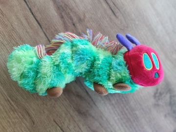 Bardzo głodna gąsienica maskotka caterpillar, kleine Raupe Nimmersatt