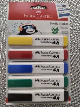 Flamastry Faber-Castell 5 szt.