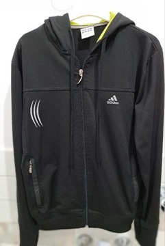 bluza dziew. Adidas Climalite,z kapturem,jak nowa