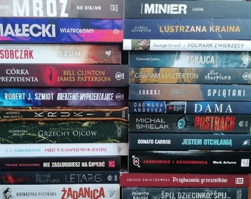 23 nowe książki NOWOŚCI, kryminał thriller horror