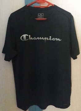 Champion koszulka t-shirt granatowa czarna szara M