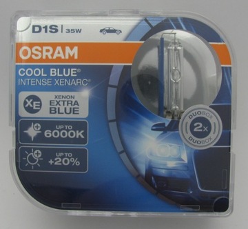 Osram D1S Cool Blue Intense  -żarówki ksenonowe x2