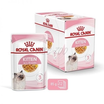 Royal Canin Kitten Instinctive Galaretka 12x85g