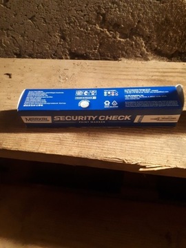 Security check paint marker zolty