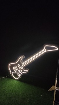 Neon LED (Ledon) Gitara elektryczna 110x40cm