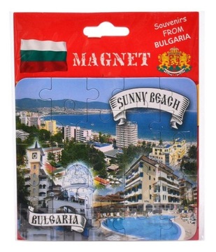 Puzzle/magnes Słoneczny Brzeg Bułgaria