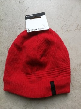 Czerwona zimowa czapka Wed'ze Decathlon 51-56 cm