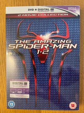 THE AMAZING SPIDER-MAN 1+2 DVD