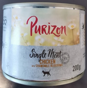Purizon Single Meat Kurczak z kwiatami rumianku