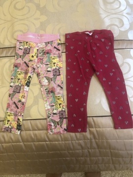 Legginsy dla dziewczynki roz .92