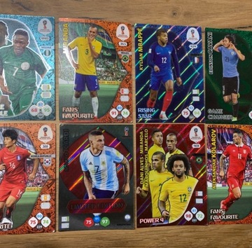 Karty Panini Russia 2018 8 szt. od 1 zł BCM Mbappe