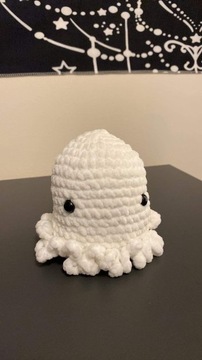 Maskotka Pluszak Duch Amigurumi Handmade