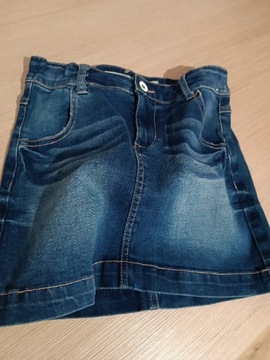 Jeansowa spódnica Denim Co używana rozmiar 128